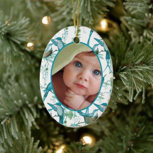 Mijn eerste kerstfoto-Ornament Keramisch Ornament (Boom)