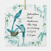 Mijn eerste kerstfoto-Ornament Keramisch Ornament (Achterkant)