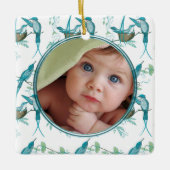 Mijn eerste kerstfoto-Ornament Keramisch Ornament (Voorkant)