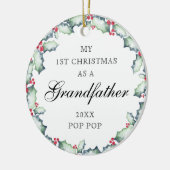 Mijn eerste kerstgrootvader, Foto Keepomwille Keramisch Ornament (Links)