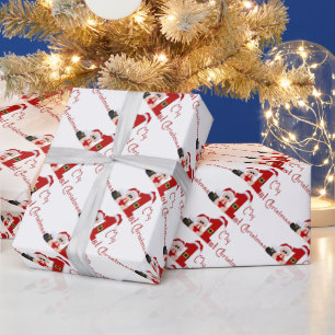 Mijn eerste kerstinpakpapier met unisex baby cadeaupapier