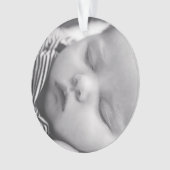 Mijn eerste kerstkerstkerstgepersonaliseerde kerst ornament (voorkant)