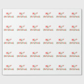 Mijn eerste Kerstmis Cadeaupapier (Vlak)