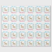 Mijn eerste Kerstmis Cadeaupapier (Vlak)