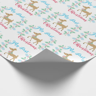 Mijn eerste Kerstmis Cadeaupapier