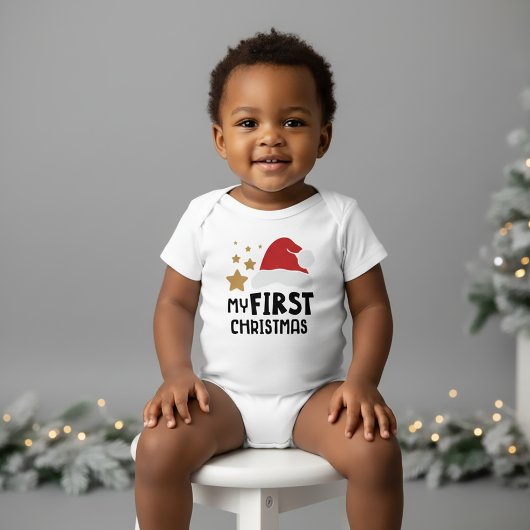 Mijn eerste kerstmis romper