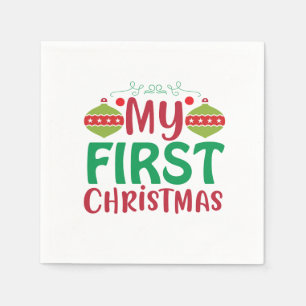 Mijn eerste Kerstmis Servet