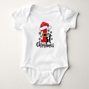 Mijn eerste kerstpak Baby Bodysuit