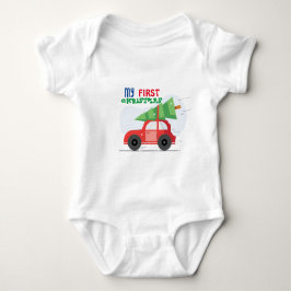 Mijn eerste kerstpak Baby Bodysuit