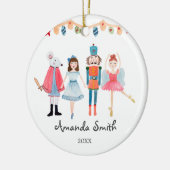 Mijn eerste kerstrecker Ballerina ornament (Links)