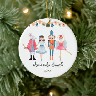 Mijn eerste kerstrector Ballerina-ornament Keramisch Ornament
