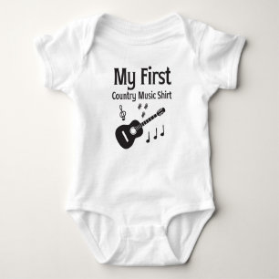 Mijn eerste land Music Shirt Baby Bodysuit