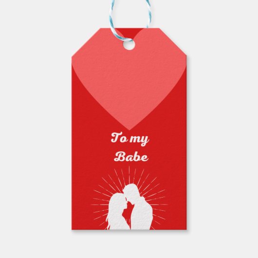 Mijn eerste liefde ooit cadeaulabel (Voorkant)