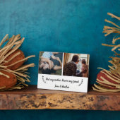 Mijn eerste moeder, voor altijd mijn vriend Moeder Fotoplaat (Zijkant)