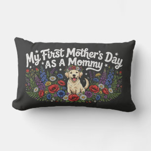 Mijn eerste moederdag als hondenmama Golden Retrie Kussen