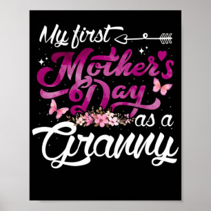 Mijn eerste moederdag als oma voor de eerste keer poster
