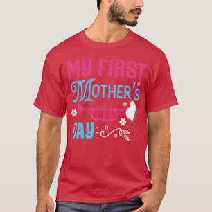 Mijn eerste Moederdag familie T-shirt