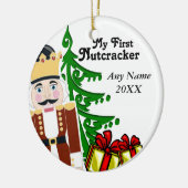 Mijn eerste Nutcracker Ballet Keramisch Ornament (Links)