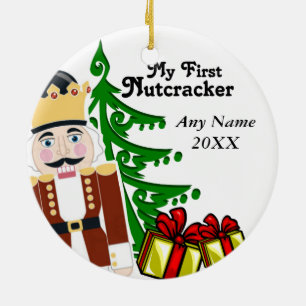 Mijn eerste Nutcracker Ballet Keramisch Ornament
