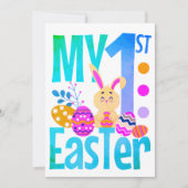 Mijn eerste Pasen Feestdagenkaart (Voorkant)
