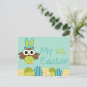 Mijn eerste Pasen Feestdagenkaart (Staand voorkant)