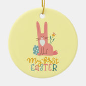 Mijn eerste Pasen Keramisch Ornament (Voorkant)