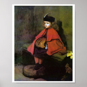 Mijn eerste preek, John Everett Millais Poster