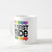 Mijn eerste PRIDE Koffiemok (Voorkant links)