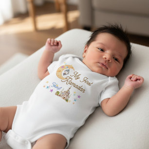 Mijn eerste Ramadan Persoonlijk baby truitje bodys Romper