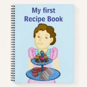 Mijn eerste receptenboek notitieboek (Voorkant)