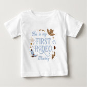 mijn Eerste Rodeo Cowboy Blauwe Verjaardag (Voorkant)