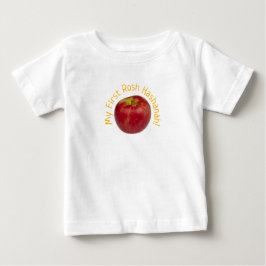 Mijn eerste Rosh Hashanah Apple Baby Shirt
