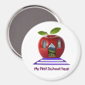 Mijn eerste schooljaar magneet (Voorkant / Achterkant)
