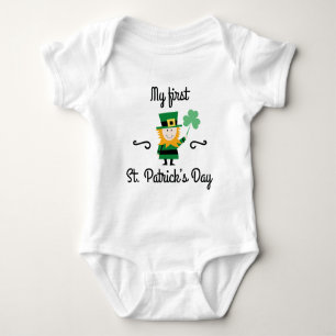 Mijn Eerste St. Patrick Dag Romper