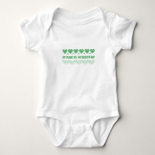 Mijn eerste St. Patrick's Day Romper (Voorkant)