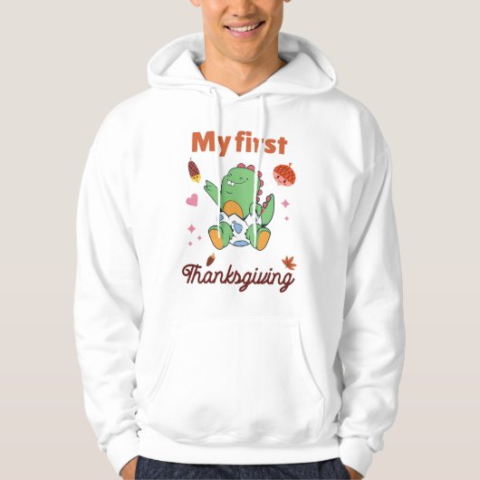 Mijn eerste Thanksgiving Hoodie (Voorkant)