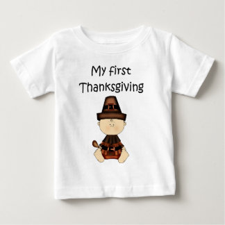 Mijn eerste Thanksgiving jongen #3 *Lange T-shirt*