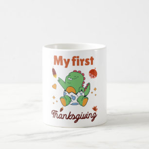 Mijn eerste Thanksgiving Koffiemok