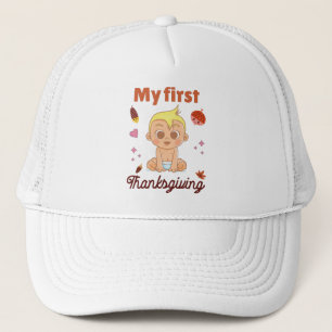 Mijn eerste Thanksgiving Trucker Pet