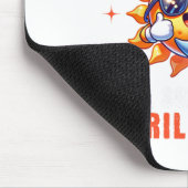 Mijn eerste totale zonsverduistering 8 april peute muismat (Hoek)