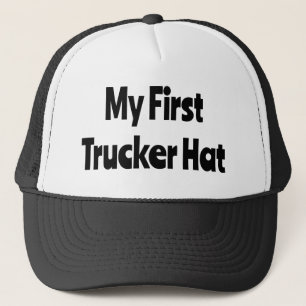 Mijn eerste Trucker Hat, grappige humor Pet