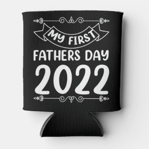 Mijn eerste Vaderdag 2022 Nieuwe Vader Vaderdag Blikjeskoeler