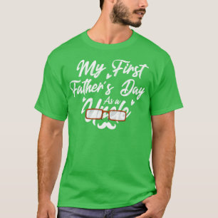 Mijn eerste vaderdag als een oom Happy Fathers Day T-shirt