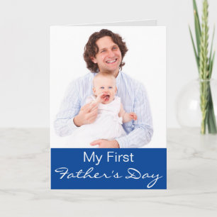 Mijn eerste Vaderdag stropdas..Vastgemaakt Fotokaa Kaart