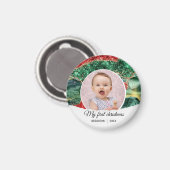 Mijn eerste verjaardag kerstmis magneet (Voorkant / Achterkant)