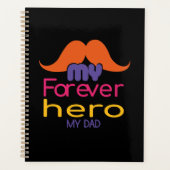 Mijn eeuwige held mijn vader planner (Voorkant)