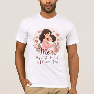 Mijn eeuwige held | Moederdag T-shirt ontwerp