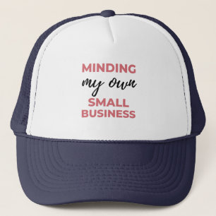 Mijn eigen kleine bedrijf runnen 2 trucker pet