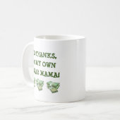 Mijn eigen suikermoeder koffiemok (Voorkant links)