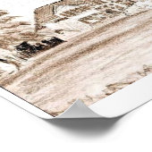 Mijn eigen Uitzicht met groot Poster voor drijvend (Hoek)